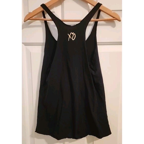 The Weekend Singer Tank Womens Med Black XO Band Top Music - Picture 2 of 6